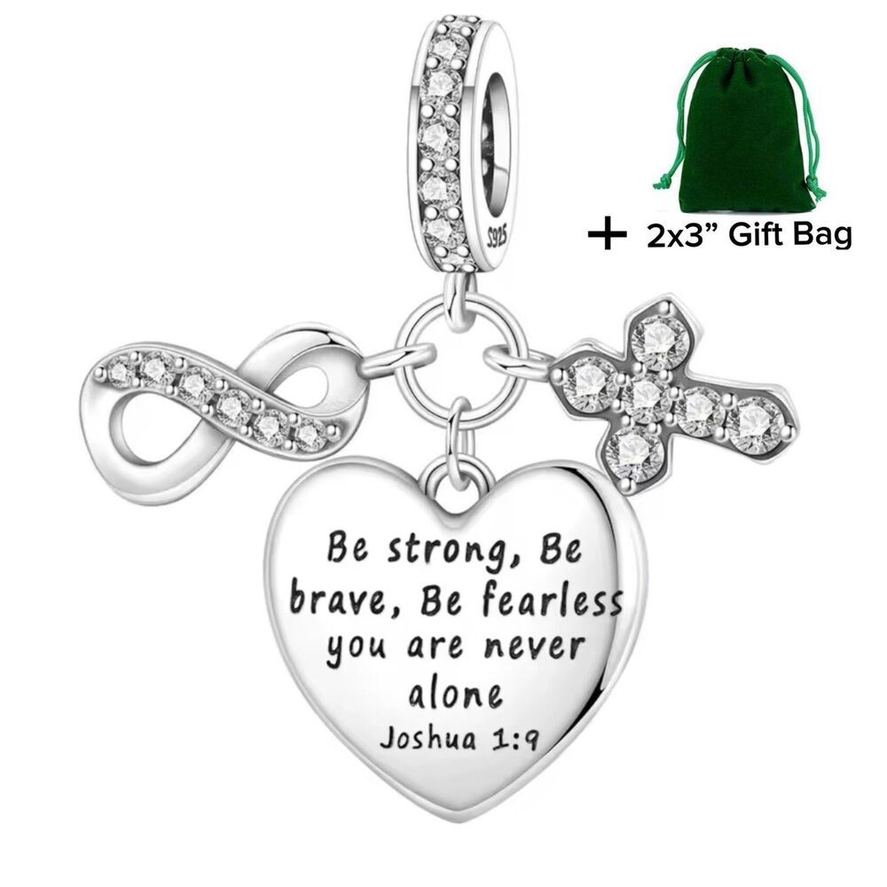 Religious Dangle Charm | 925 Silver | Brand New
